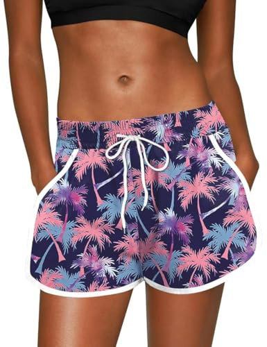For G and PL Damen Leicht Boardhose Elastisch for Beach Und Druck Boardhose B8 XXL
