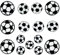 Yayatty Iron On Patches, 15 PCS Soccer Ball Embroidered Patches Sewing Repair Patches Jeans Patch Iron on Inside for Clothing Jeans and DIY Repair