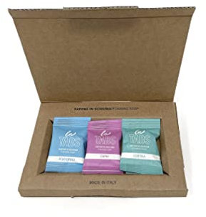 LeTabs Foaming Hand Wash Refill Tablets – 3 x 350ml Soap – Three Premium Fragrances (Cortina, Capri & Portofino), Dermatologically Tested, Long-Lasting Pleasant Scents & Gentle on Hands, Made in Italy