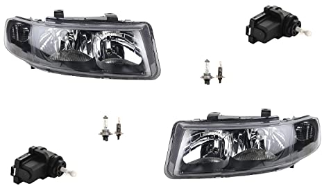 Johns, Scheinwerfer passend für Seat Toledo Leon 1M 99-06 + H7 H1 Set L R m. Stellmotor