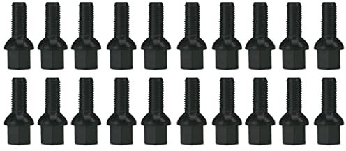 Radschrauben Radbolzen M14x1,5 Schwarz kompatibel mit VW Scirocco III 13 Touran Cross 1T 5T
