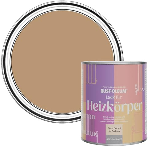 Rust-Oleum Orange Heat Resistant Radiator Paint in Satin Finish - Fired Clay 750ml