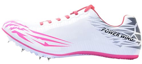 Zapatos Con Clavos Atletismo,Zapatillas Deportivas Para Pista Y Campo,Clavos De Pista Para Hombres Y Mujere,Transpirable Antideslizante,Ligero Y CóModo Antideslizante,Para Salto Alto Y Largo