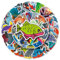 Piranha-Fisch-Aufkleber für Jungen, Mädchen, Kinder, Teenager, Cartoon-Aufkleber, wasserdicht, Vinyl-Aufkleber für Handy, Laptop, Flaschen, Wasserflasche, Gepäck, Sammelalbum, Tasse, Fahrrad