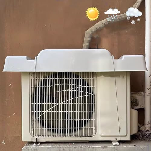 Cache Clim Exterieur Suspendu, Cache Climatiseur Exterieur Mural, Protection et Cache pour Climatiseur et Pompe, Couvertures AC pour L'extérieur (Size : 95 * 42cm)