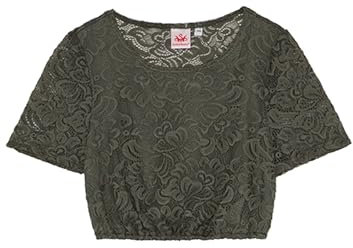 Spieth & Wensky - Damen Dirndlbluse, Duisburg (420400-1189), Größe:42, Farbe:Oliv (2005)