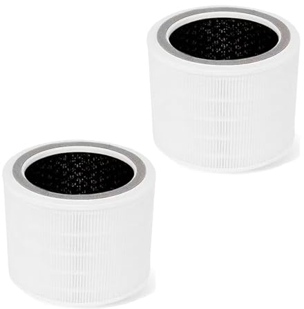 Ersatzfilter für LEVOIT Core 200S | Core 200S-RF 3-in-1 HEPA Filter kompatibel mit LEVOIT Core 200S Luftreiniger -2 Stück, Weiß(Nicht geeignet für Vista 200)