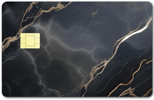 CREATCABIN 4 Stück Marmor Karten Skin Aufkleber Für Debit Kreditkarten Abdecken Bankkarten Schutzaufkleber Abnehmbar Wasserdicht Blasenfrei Kartendekoration Für EBT Transport Schlüsselkarte 5.4x8.55cm