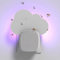 Lot de 2 pièges à Insectes LED – Élimination moustiques & Mouches + 12 adhésifs Inclus – Silencieux, sans Produits Chimiques, idéal pour intérieur
