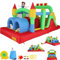 Whubefy Inflatable Bounce House, Obstacle Course for Kids 3-12, 18x8.2ft Giant Bouncy House with Dual Tunnels, Large Slide, Climbing Frame, Castle Bouncer with 680W Blower - Ideal for Birthday Parties