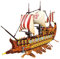 Technik Piratenschiff Klemmbausteine, Wikingerschiff Bausteine Spielzeug Mittelalterliche Segelschiff Modellbausatz Bausteine Set, Schiff Modellbausatz Geschenk für Erwachsene Kinder, 2073 Teile