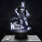 Nachttischlampe F. Wagner Dekoration Deutscher Basketball, Geschenkidee für Männer, Sport-Nachtlicht Erwachsenendekoration für das Schlafzimmer. Originelle Weihnachtsgeschenkidee für Männer.
