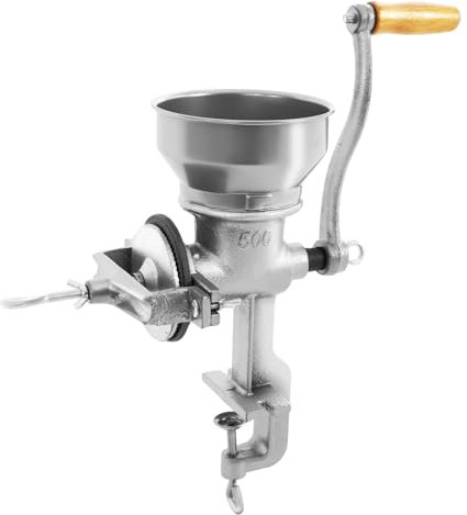 Getreidemühle Manuelle Handmühle Kornmühle Manual Grain Grinder zum Mahlen von Körnern, Bohnen, Kaffee, Nüssen, Weizen