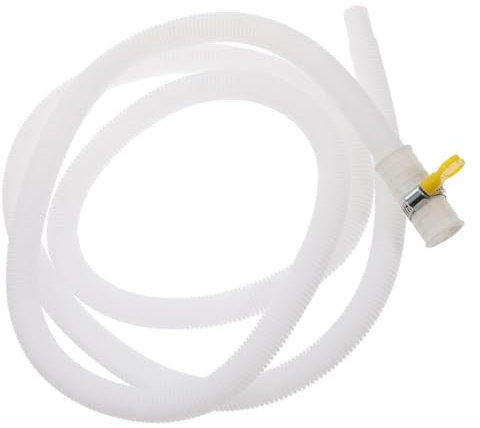 Hoement Tubo di Scarico dell'Unità Esterna Tubo Flessibile per Condizionatore d'Aria con Fascetta Inclusa per Drenaggio Comodo