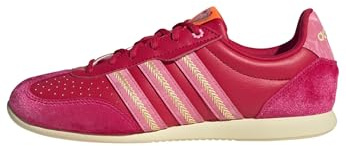 adidas Damen BARREDA LO Shoes, Pure Ruby/Bliss pink/Lucid Orange, 36 2/3 EU