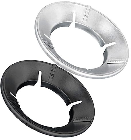 Sewroro 2Pcs Wok Ring for Gas Stove Durable Wok Holder with Prong Design Efficient Cooking Support for Hob Accessories High Temperature Resistant Fire Prevention