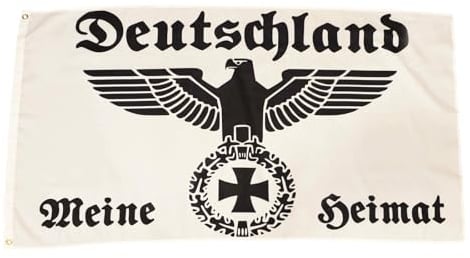 Fahne Flagge Deutsches Reich - Reichsadler - Meine Heimat - 90 x 150 cm