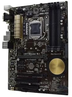 Scheda madre Scheda madre Z97 LGA 1150 Fit For ASUS Z97-E/USB 3.1 DDR3 32 GB RAM Kit Xeon Intel Core i7 4770K CPU DVI HDMI M.2 SATA3 ATX PCI-E 3.0