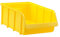 hünersdorff 675200 Sichtbox / Stapelbox / Lagerbox in Größe 5, stapelbar, Farbe: Gelb