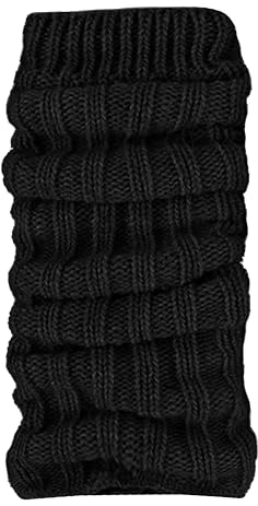normani Legwarmer Stulpe aus Wolle Farbe Schwarz