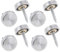 sourcing map 8 Stücke Nägel Edelstahl Metall 16mm od.Schraube Kappen Spiegel Nagel