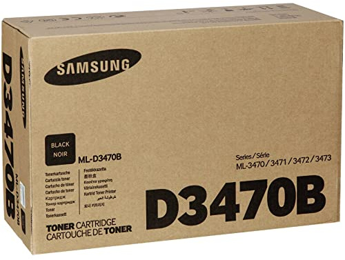 HP ML-D3470B (SU672A) Original Toner Schwarz (Hohe Reichweite, Kompatibel mit: ML-3310D, 3310ND / ML-3710D, 3710ND, 3710DW / SCX-4833FD, 4833FR, 4835FD / SCX-5637FR, 5737FW, 5639FR)