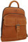 Gusti Lederrucksack Leder - Alena Damen und Herren Rucksack Vintage Braun Leder