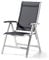Sieger Gartenstuhl Klappstuhl Calvi Aluminium Textilux® graphit grau 335/A-G