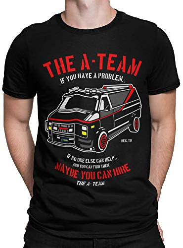 Camisetas La Colmena 4209-Parodia, The A Team M
