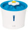 Catit Flower Drinking Fountain with LED Nightlight and Petal Top,White