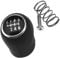 Create idea 6 GANG Schalthebel Schaltknauf SCHALTHEBELKNOPF Ersatzteil kompatibel mit Transporter T5 2003-2011 OEM:7H0711113 Schwarz