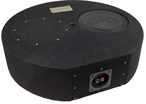 Audio System SUBFRAME R10 Flat EVO rundes Bassreflexgehäuse Reserverad R-Series EVO SUBFRAME