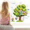 Wandtattoo Loft Fensterbilder Frühling mit Tieren & Baumhaus Motiv – A2 Bogen Wiederverwendbar – Frühlingsdeko Fenster, Frühlingsbild Fenster, Fenster Frühling, Fensterfolie Frühling Selbstklebend