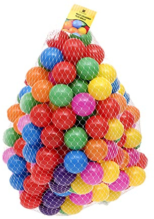 Straame Playballs, Crush-Proof, Colourful Pit Balls for Kids Baby-Approved Multi-Pack Toddler Ball Pit, Smooth Plastic Balls, No Sharp Edges, Non-Toxic & BPA Free.
