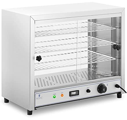 Royal Catering RC-WC001 Hot Counter 54 cm 1,000 W Warming Cabinet