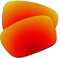 EZReplace Lentes de repuesto para gafas de sol Oakley Holbrook XL OO9417 (lentes polarizadas) - Compatible con marco Oakley Holbrook XL (rojo fuego)