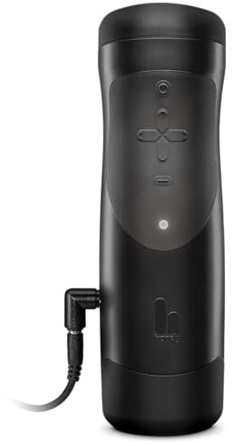 The Handy The Handy Interactive Stroker Masturbator, Schwarz, 23 cm