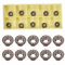 10pcs RPMT08T2M0E-JS BP1125 Inserto in carburo Tornio Fresa Inserto RPMW08