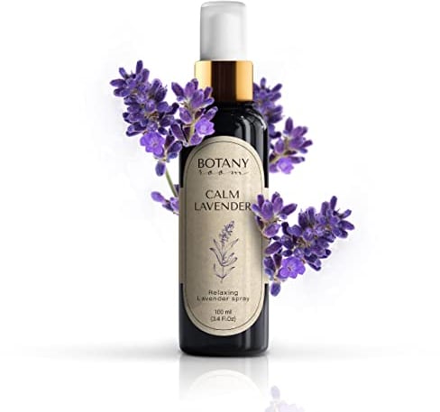 BotanyRoom Relaxing Lavender Room Spray for Calm and Sleep - Spray naturale a base di oli essenziali per la riduzione dello stress e la gestione dell'ansia, spray naturale.