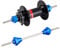 XBERSTAR Adattatore per asse passante per ruota di bicicletta, 12/15/20 mm, strumento per mozzo libero (blu)