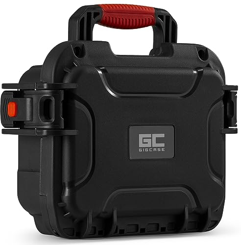 Power Dynamics GIGCase50R, Universal mini Koffer, Gesicherter Transportkoffer mit Schaumstoff Wasserdichter Koffer mit Schaumstoffeinlage, Safety Case, Festplatten Schutzkoffer Pistolenkoffer