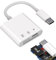 Adattatore USB C Lettore Schede SD Micro SD Caricabatterie 3in1 per Apple Macbook per Iphone15 Pro Max per Ipad Compatibile Con Samsung Multipresa Card Reader Hub Docking Station PC Computer Accessori
