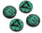DLseego Switch Pulgar Agarres,Cool Joystick Switch Cubierta Antideslizante Stick Analógico Tapa,4PCS Tapas de Agarre del Pulgar Compatible con Switch/Switch OLED/Switch Lite,Verde-Negro
