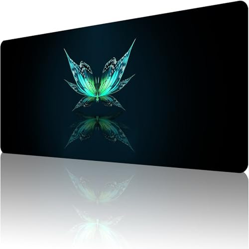 GLANDOTU Mouse Pad/Gaming Mouse Pad/Mouse Mats for Desk/Large Mouse Pad 1200x600x3 mm/XXXL Mousepad,Stitched Edges Anti-Slip Waterproof Rubber Base Mouse Mat,improved precision and speed -Reflection