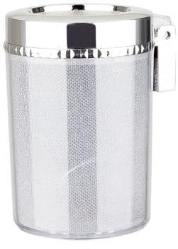 CGEAMDY Autoaschenbecher Mit LED-Licht Mit Klappdeckel, Bunte Beleuchtung Kreativer Auto Aschenbechers, Easy Clean Abnehmbarer Autoaschenbecher mit LED-Licht Klappdeckel, Auto Bunter Aschenbecher
