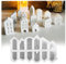 Anyasen Moldes de silicona para fundición de casas Silicona Casa Manualidades 3d Fabricación molde de silicona casa con ventana