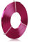 Filo di alluminio piatto – 5 x 1 mm – 10 metri di larghezza filo piatto per gioielli artigianali per attaccatura, modellazione, rubinetto, creazione di gioielli, rosso rosa