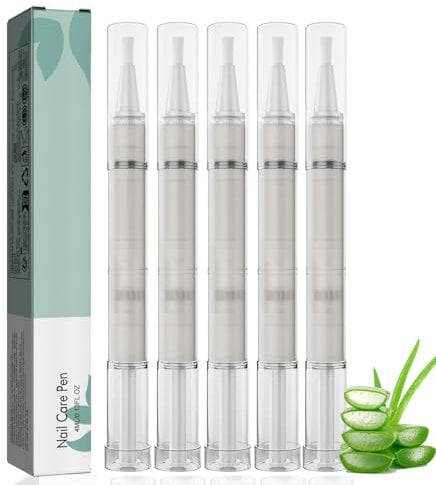 5Pcs Nail Care Pen, Fungal Nail Pen, Nail Fungus Treatment For Toenail for Toenails Extra Strong, Fungus Nail Repair Pen, Natural Ingredients Toe Nail Fungal Treatment Serum for Strengthener