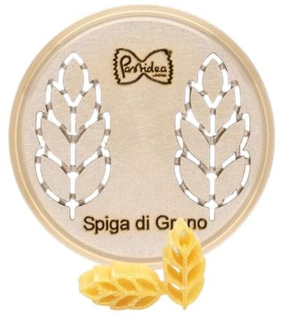 Bronze Spiga di Grano Matrize / Corn Tube Compatible with Kenwood Pasta Fresca or with Adapter in Pasta Maker Avance / 7000 Series and Other Pasta Machines