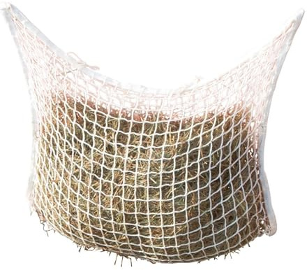 AVERDE Heunetztasche 120 x 90 cm, weiß, Maschenweite 4,5 x 4,5 cm